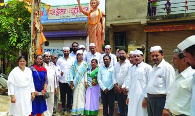 भिलाई शहर जिला कांग्रेस सेवा दल ने फहराया झंडा
