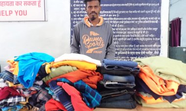 कार की कांच तोड़कर कपड़ा चोरी करने वाला आरोपी पुलिस गिरफ्त में