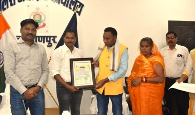 33 वर्ष पुलिस विभाग में सेवा देने के बाद रिटायर हुए एएसआई नागवंशी, उत्कृष्ट कार्यों के लिए किया गया सम्मान