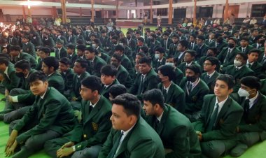 डीपीएस स्कूल रिसाली में 950 छात्र-छात्राओं को दी गई यातायात नियम संबंधी जानकारी