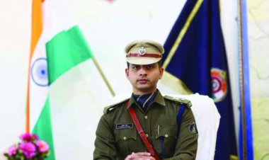 नारायणपुर जिले के 21 वां पुलिस अधीक्षक बने पुष्कर शर्मा