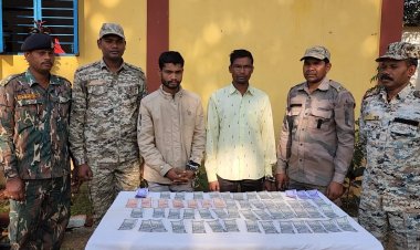 छत्तीसगढ़ के नारायणपुर में 24 हजार रुपये के नकली नोटों के साथ दो गिरफ्तार