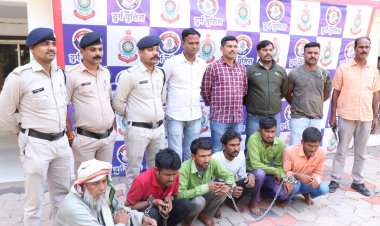 रिटार्यड बुजुर्ग व्यक्ति के साथ घटित लूट के मामले का खुलासा, 6 गिरफ्तार, 2 फरार