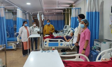 दुर्ग जिले की स्वास्थ्य संस्थानों में कोविड-19 की मॉक ड्रील