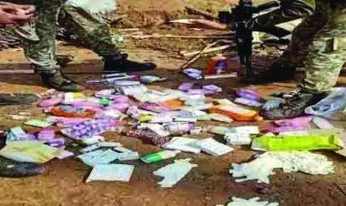 नक्सलियों के कैंप पर DRG जवानों ने की कार्रवाई