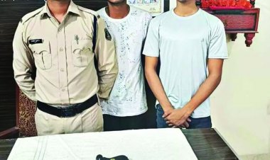 मौज मस्ती में फायरिंग करने वाले 3 को जेल, एयरगन और कार को पुलिस ने किया जब्त