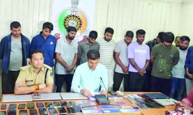 23 सटोरिये गिरफ्तार: राजनांदगांव, रायपुर, उड़ीसा और विशाखापट्टनम में बैठकर कर रहे थे ऑनलाईन सट्टा संचालित