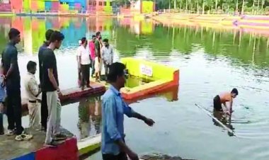 पति से विवाद के बाद महिला ने तालाब में कूदकर दी जान, सेक्टर-7 के तालाब में सुबह-सुबह मिली लाश