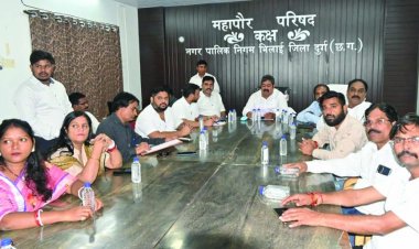 सघन बस्तियों के अंतिम छोर तक पेयजल पहुॅचाने चार पानी टंकी का निर्माण होगा, महापौर परिषद ने दी स्वीकृति