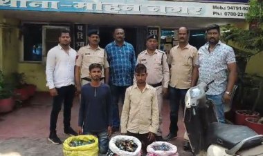शराब का अवैध परिवहन करते राजनांदगांव का 2 तस्कर चढ़े दुर्ग पुलिस के हत्थे