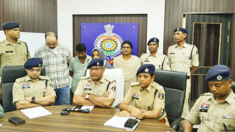 दुर्ग में सेक्स रैकेट का भंडाफोड़, मकान मालकिन सहित तीन लोग गिरफ्तार