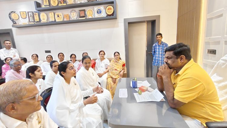 बघेरा दुर्ग में शराब भट्ठी खोले जाने का ब्रह्माकुमारीज ने किया विरोध, विधायक को सौंपा ज्ञापन