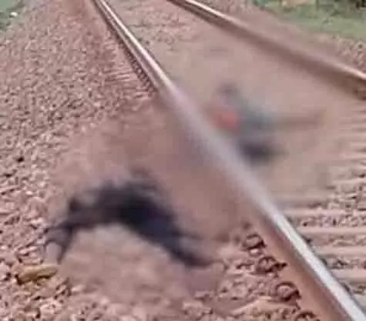 पटरी पर सो रहे थे मजदूर, ऊपर से निकल गई ट्रेन, दो की मौत