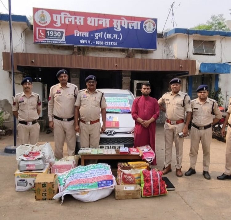 गृह एवं कुण्डली में दोष होने से जान का खतरा बताकर 36,66,000 रुपए का धोखाधड़ी, भिलाई में पकड़ा गया फर्जी बाबा