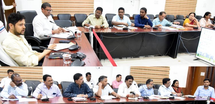 जिला प्रशासन और बीएसपी प्रबंधन की बैठक में विभिन्न मुद्दों पर हुई चर्चा