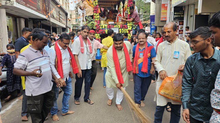 रथयात्रा पर प्राचीन किल्ला मंदिर मंदिर पहुंचे विधायक गजेन्द्र यादव