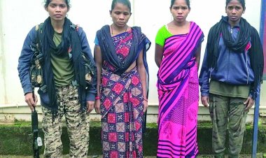 कुतुल एलओएस में सक्रिय दो महिला नक्सली पकड़ी गई