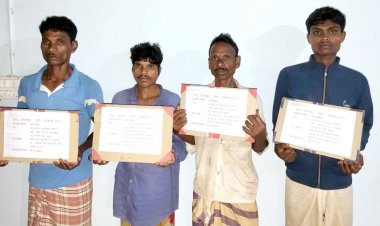 6 साल से सक्रिय गौ-तस्करी गिरोह का भंडाफोड़, 25 मवेशियों को कत्लखाना ले जाते 4 तस्कर गिरफ्तार