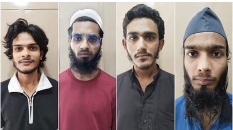 एटीएस की बड़ी कार्रवाई, प्रतिबंधित आतंकी संगठन से जुड़े 4 लोग हिरासत में 
