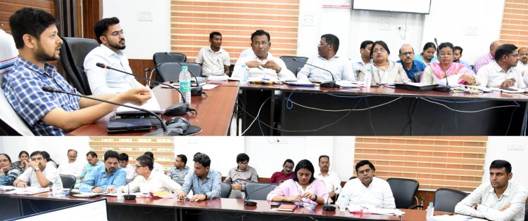 योजनाओं की समीक्षा कर कलेक्टर श्री सिंह ने दिए निर्देश, मुरमुंदा में 30 जुलाई को होगा शिविर