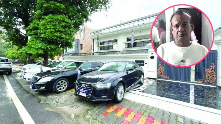 पॉश कॉलोनी में फर्जी दूतावास का खुलासा, डायरी से उजागर हुए सफेदपोश और विदेश कनेक्शन