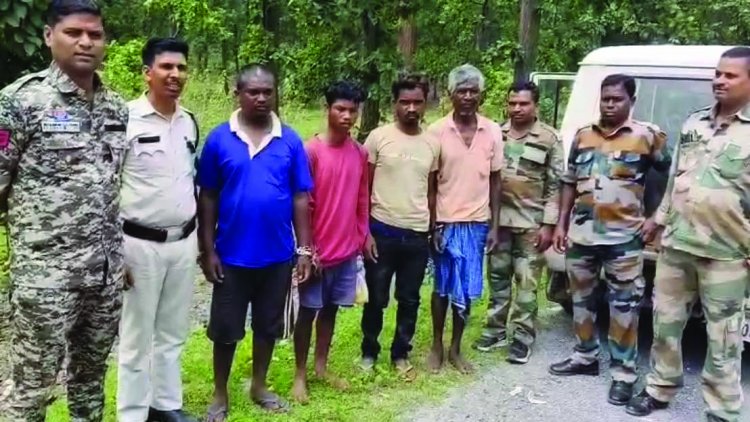 गौवंश हत्या के मामले में चार आरोपी गिरफ्तार
