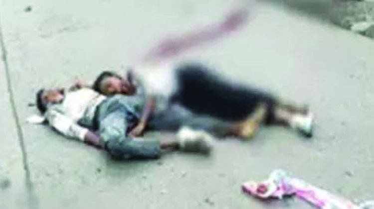 दर्दनाक सड़क हादसा: तेज रफ्तार ट्रेलर की टक्कर से युवक की मौत, तीन युवतियां गंभीर घायल