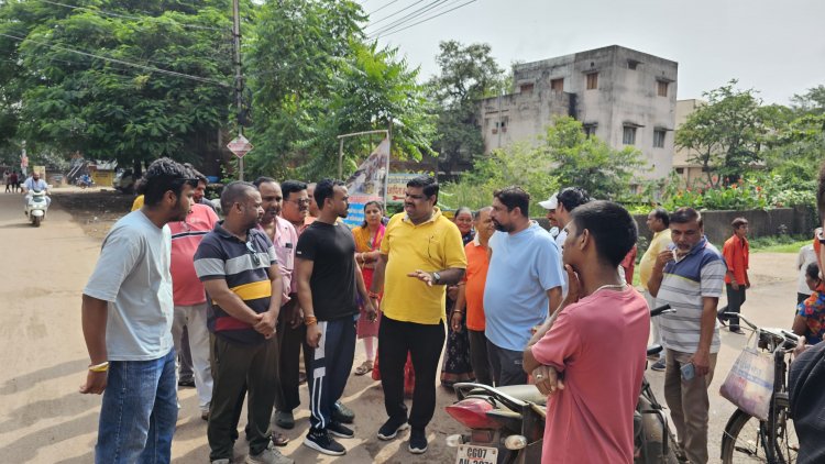 दुर्ग को फोरलेन की सौगात: धमधा नाका से अग्रसेन चौक तक बनेगी चौड़ी सड़क, विधायक गजेन्द्र यादव ने किया निरीक्षण