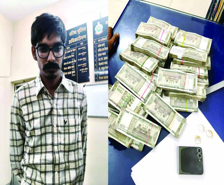 फर्जी निकली लूट की कहानी, प्रार्थी ही निकला साजिश का मांस्टरमाइंड
