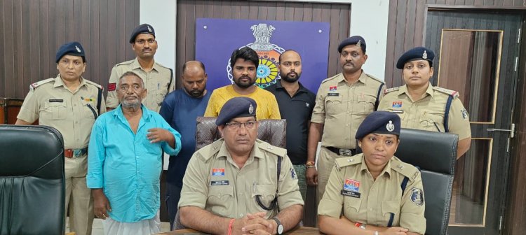 बच्चा अपहरण करने वाले गिरोह का दुर्ग पुलिस ने किया पर्दाफाश, 9 माह के बच्चे को बिहार में बेचा, महिला सहित 5 आरोपी गिरफ्तार