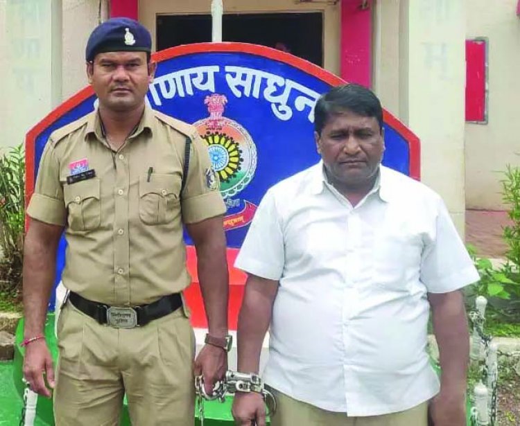 जमीन दलाली का खेल: सरकारी जमीन को अपना बताकर 66.84 लाख में बेचने वाला दलाल गिरफ्तार