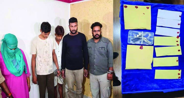 पाकिस्तान से छत्तीसगढ़ तक हेरोइन सप्लाई, पाबलो ड्रग्स नेटवर्क का पर्दाफाश, 35 लाख हेरोइन जब्त, देशी पिस्टल और 82 जिंदा कारतूस बरामद
