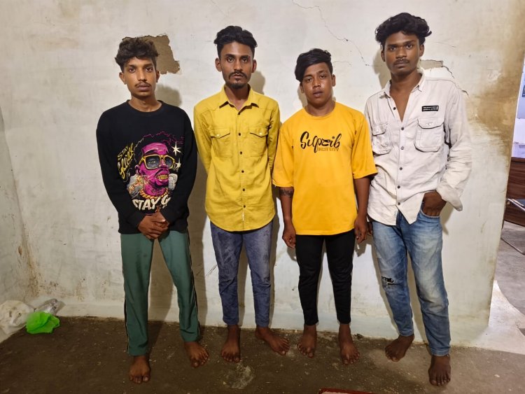 गणेश उत्सव में गुंडागर्दी पर पुलिस की सख्ती, 8 आरोपी धारदार हथियारों के साथ गिरफ्तार
