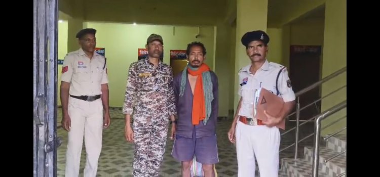 पत्नी की डंडे से हत्या कर जंगल में दफनाया शव, आरोपी पति गिरफ्तार