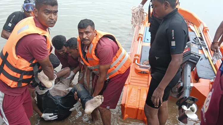 शिवनाथ नदी में बहे युवक का शव बरामद
