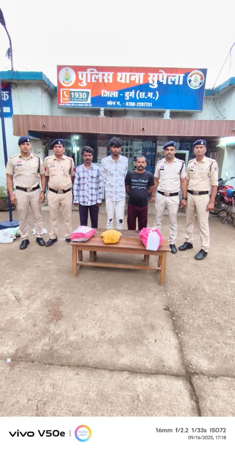 पुलिस महानिरीक्षक रामगोपाल गर्ग के निर्देशन में दुर्ग रेंज के 250 से ठिकानों पर छापेमारी और ताबड़तोड़ कार्रवाई, नशे का सामान बेचने वाले 200 से अधिक लोग गिरफ्तार
