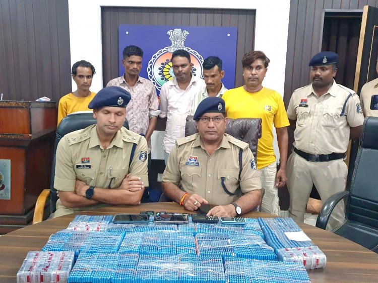 नशीली कैप्सूल की ब्रिकी करने वाले 5 आरोपी दुर्ग पुलिस की गिरफ्त में, उत्तर प्रदेश से जुड़े हैं तार