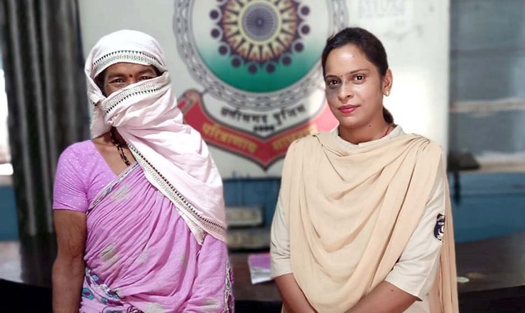 4 किलो गांजा सहित महिला गिरफ्तार, भेजी गई जेल