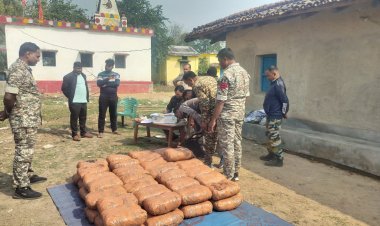 फिल्मी स्टाइल में गांजा तस्करी, 20 लाख मूल्य के 117 किलो गांजा के साथ एक आरोपी गिरफ्तार