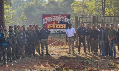 नक्सल प्रभावित माड़ में पुलिस का नया कैम्प स्थापित, ओरछा-आदेर से लंका बार्डर तक सड़क कनेक्टिविटी, अब 30 गांवों में विकास की रफ्तार