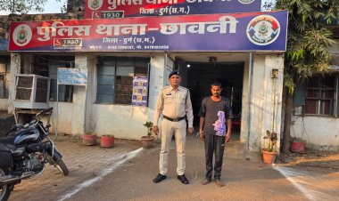 उधार के 15 हजार को लेकर खूनी विवाद: छावनी में युवक पर पत्थर से जानलेवा हमला, आरोपी गिरफ्तार