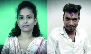 तेज रफ्तार हाइवा ने बाइक को मारी टक्कर, युवक और युवती की मौत, एक युवती गंभीर