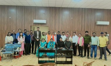 लंबी सेवायात्रा को मिला सम्मान, दुर्ग निगम में विदाई समारोह आयोजित