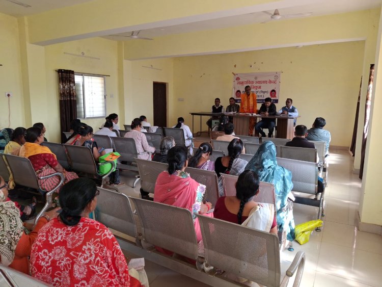 निकुम स्वास्थ्य केन्द्र में सांस अभियान की शुरुआत, बच्चों की सेहत पर जोर