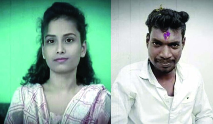 तेज रफ्तार हाइवा ने बाइक को मारी टक्कर, युवक और युवती की मौत, एक युवती गंभीर