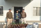 दुर्ग में नकली शराब कारोबार का खुलासा, भारी मात्रा में बोतल, पौवा और होलोग्राम जब्त