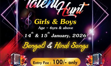 भिलाई नगर कालीबाड़ी में टेलेन्ट हंट का आयोजन 14 और 15 को