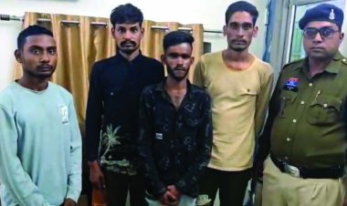 प्रतिबंधित नशीली दवाओं की तस्करी का भंडाफोड़, 412 नशीली टैबलेट के साथ 4 आरोपी पकड़े गए