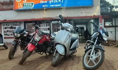 ओडिशा से चोरी, भिलाई में बिक्री: बाइक चोर गैंग का खुलासा, 4 मामलों का पर्दाफाश