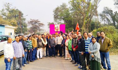 नेताजी की 129वीं जयंती पर भिलाई में निकली भव्य प्रभात फेरी, देशभक्ति के नारों से गूंजा शहर